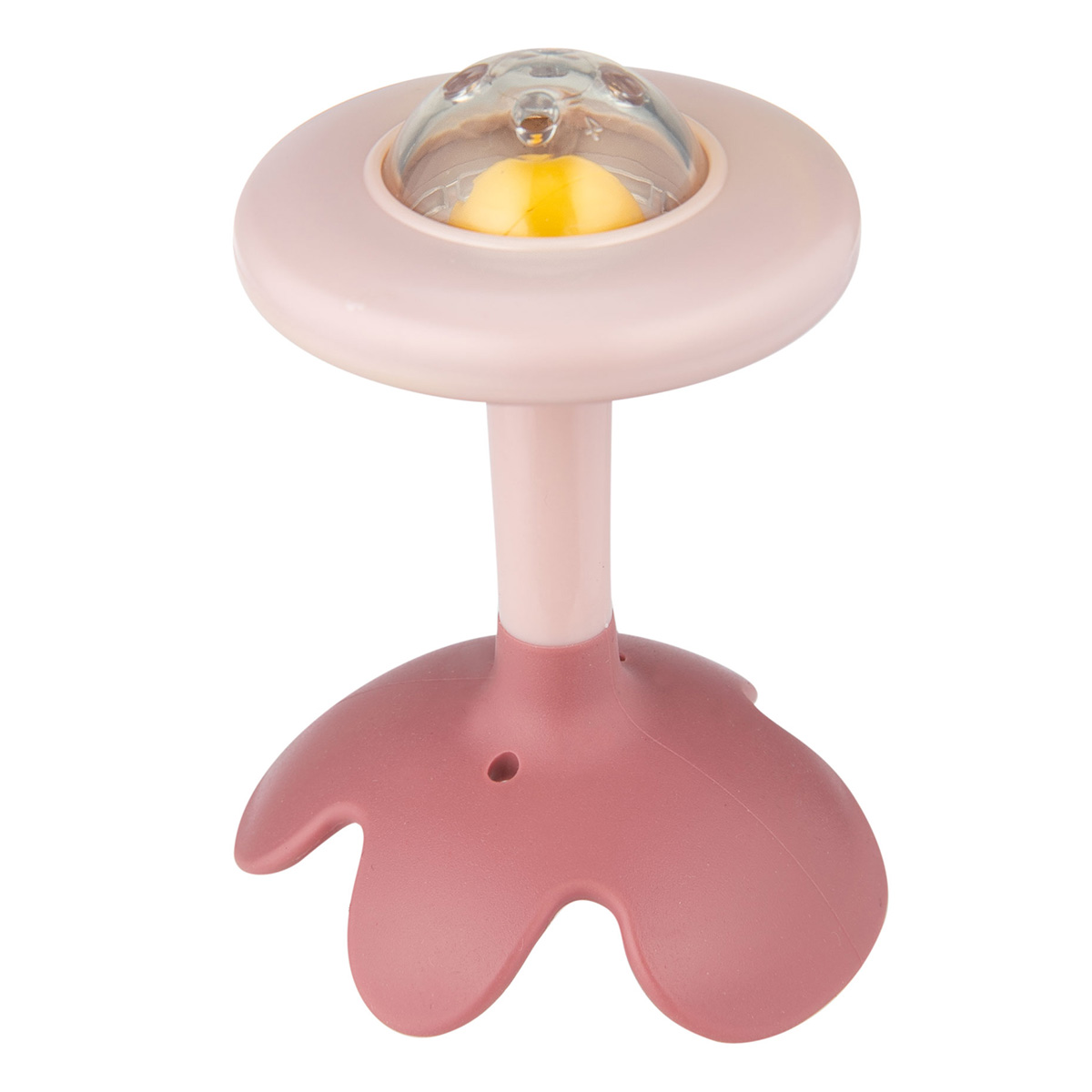Сенсорне брязкальце Canpol babies з прорізувачем Flower, 56/610_PIN