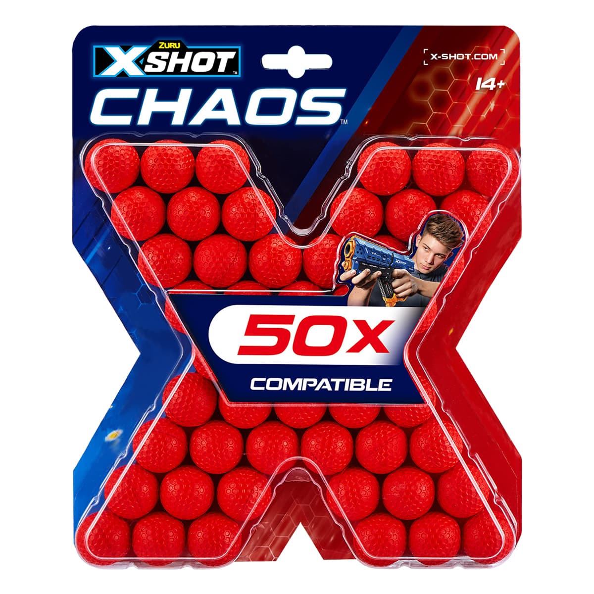 Набір кульок Zuru X-Shot Chaos Compatible 50 шт, 36327R — фото 2