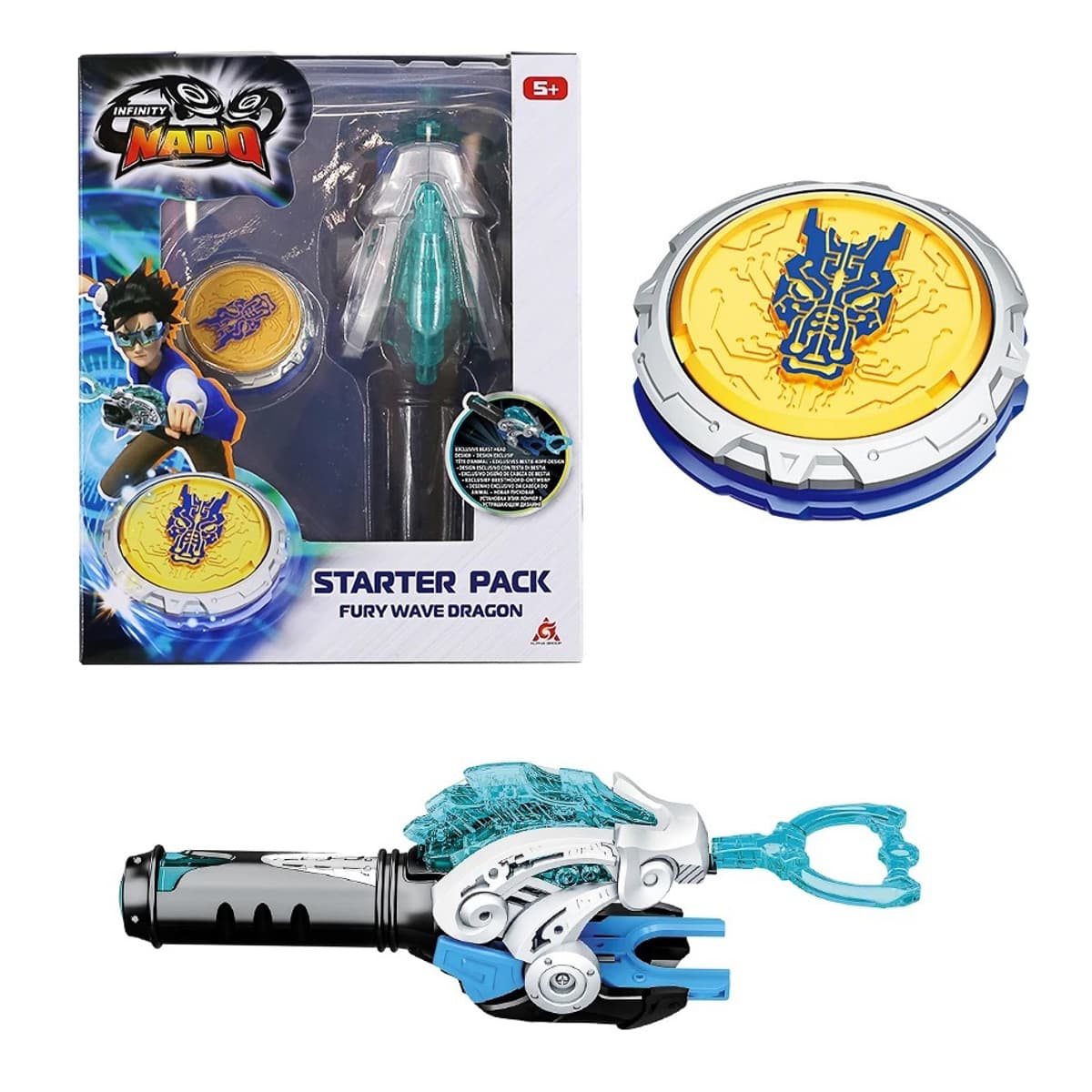 Набір Auldey Infinity Nado Starter Pack Dragon, EU654111 — фото 6