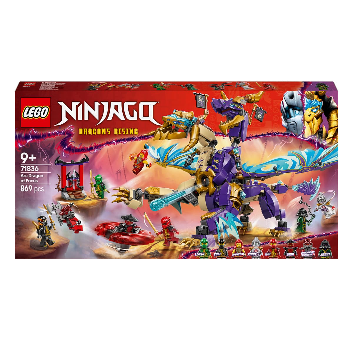 LEGO NINJAGO Arc Dragon of Focus 71836