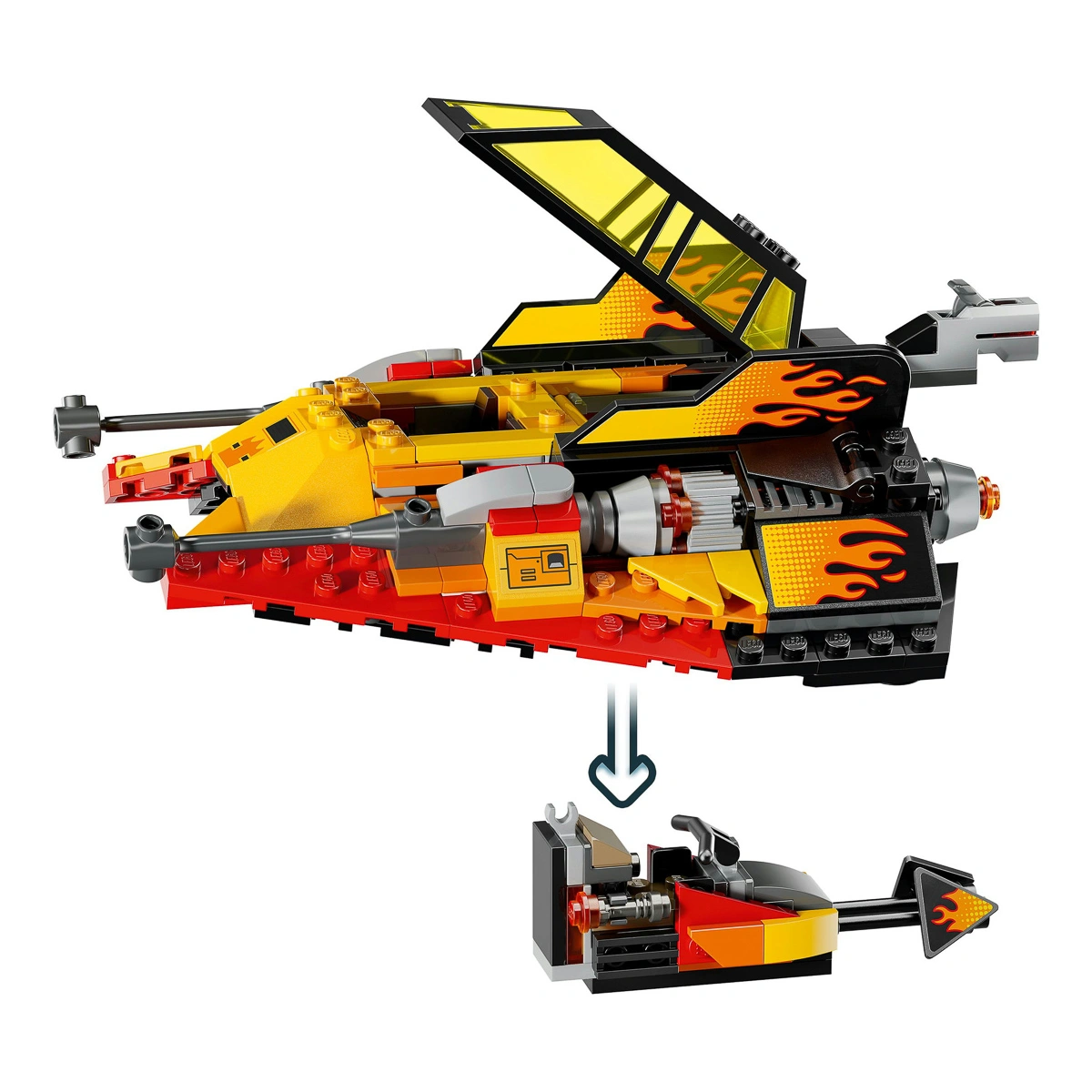 LEGO Star Wars The Force Burner Сніговий винищувач 75414 — фото 7