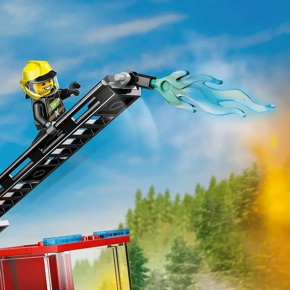 LEGO City Пожежна машина з драбиною 60463 — фото 5