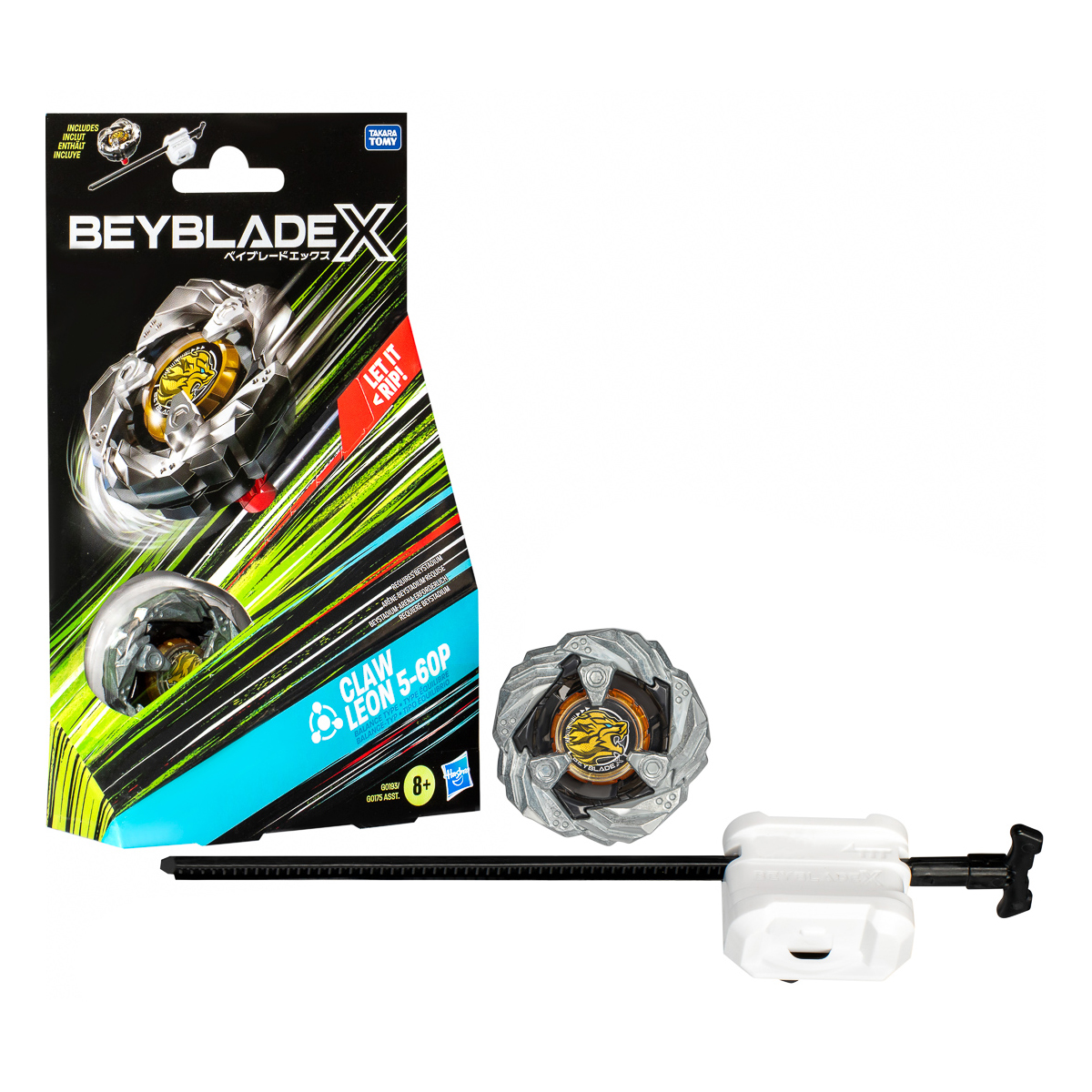Іграшка-дзиґа Beyblade X Claw Leon з пусковим пристроєм — фото 2