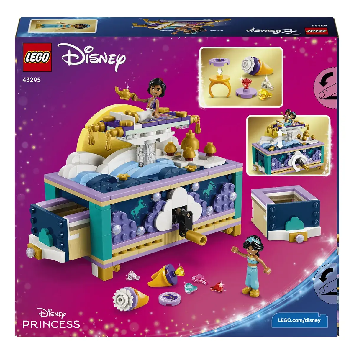 LEGO Disney Princess Скринька для коштовностей Жасмін 43295 — фото 8