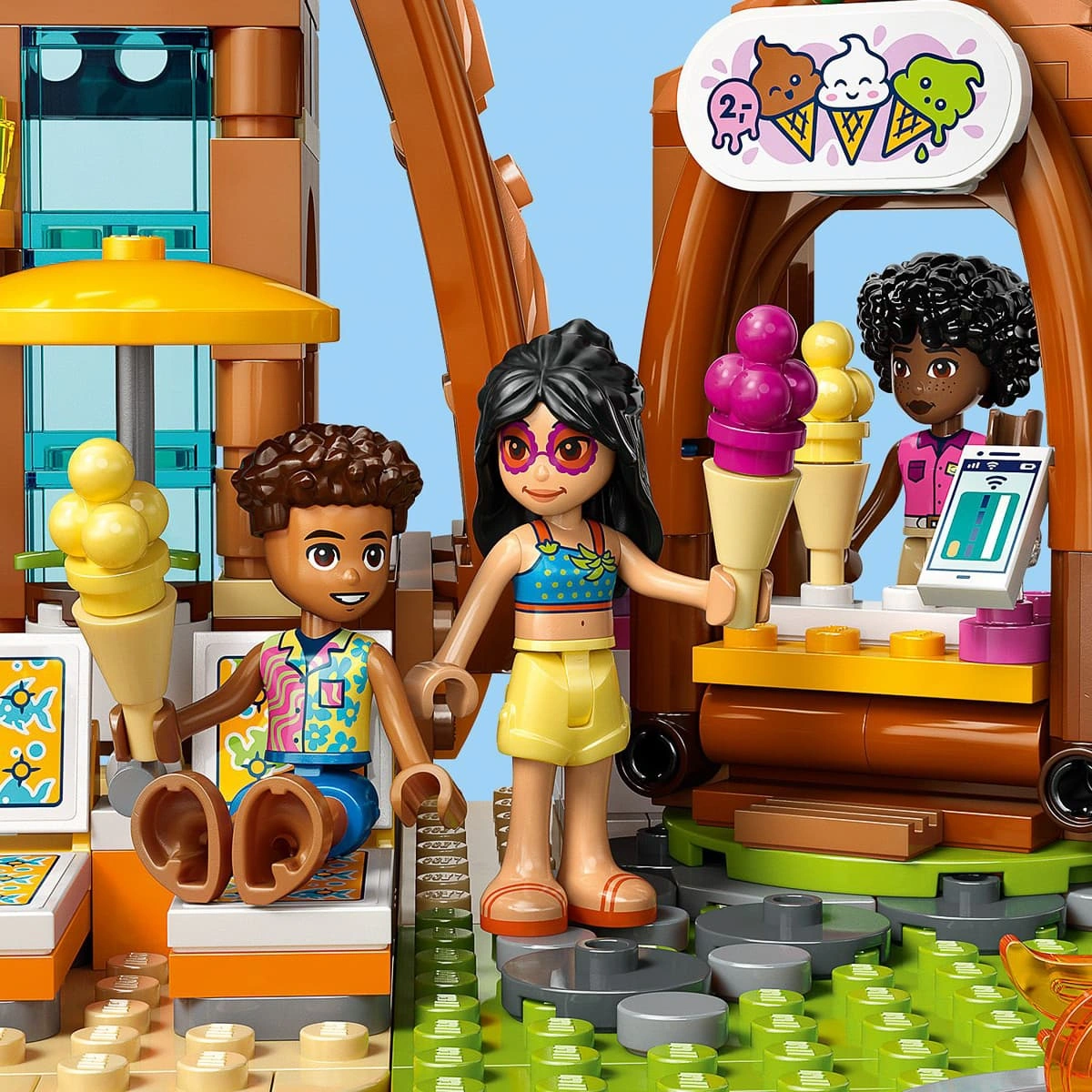 LEGO Friends Пляжний курорт для сімейного відпочинку 42673 — фото 7