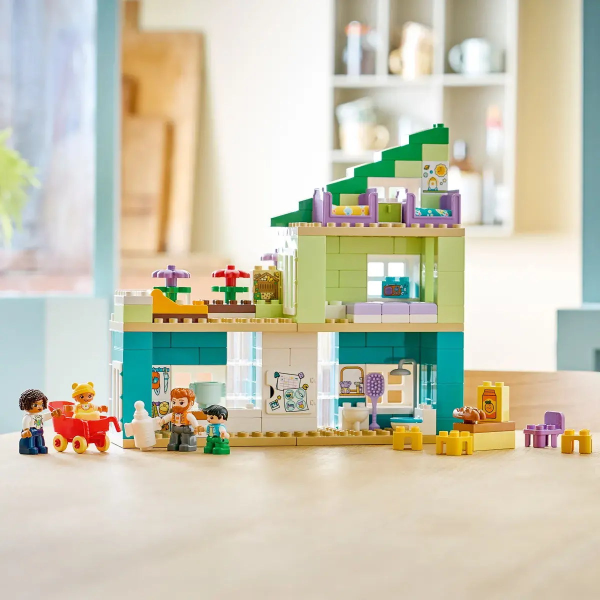 LEGO DUPLO Town 3-в-1 Сучасний родинний будинок із фігурками 10470 — фото 8