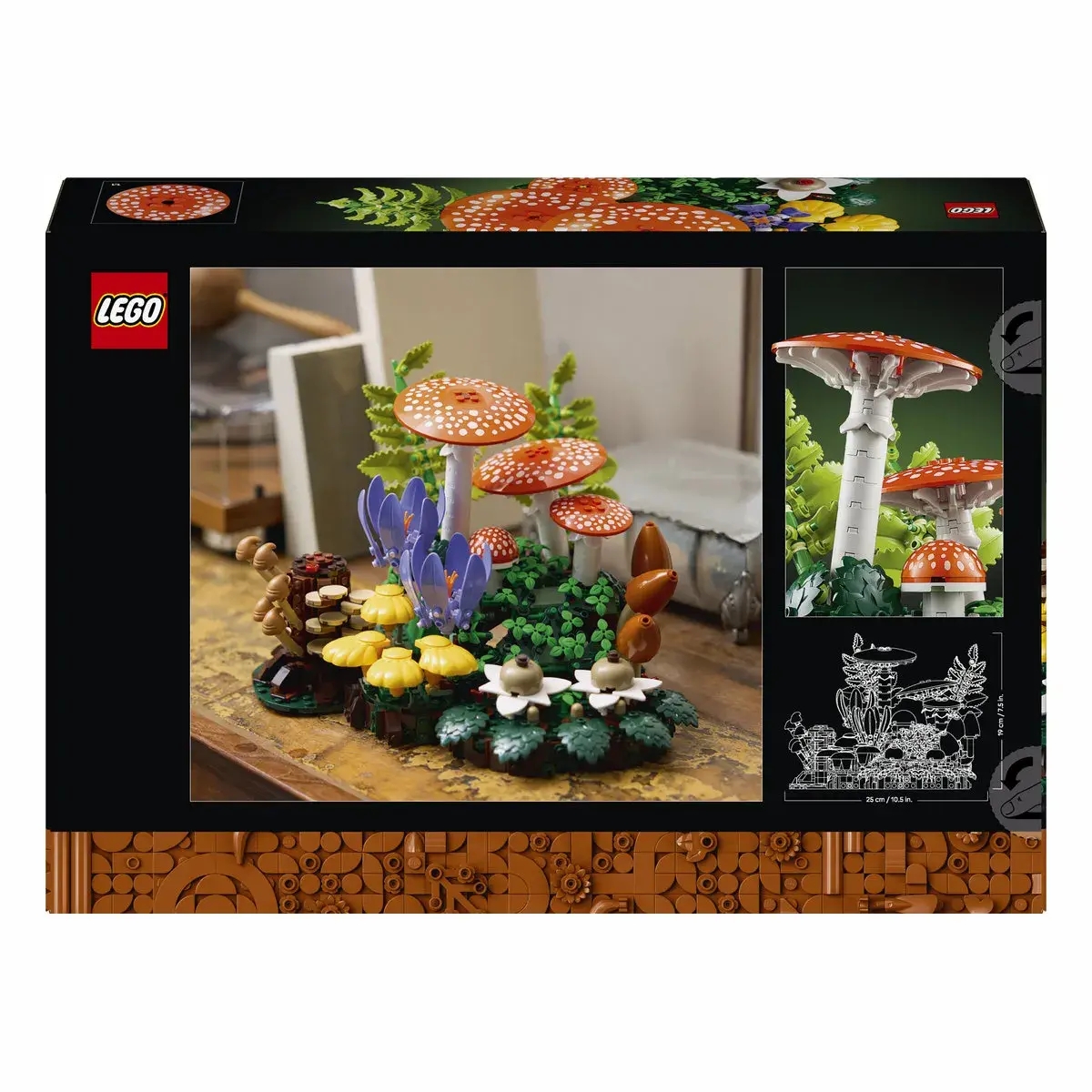 LEGO Botanical Collection Лісові гриби 11505 — фото 8