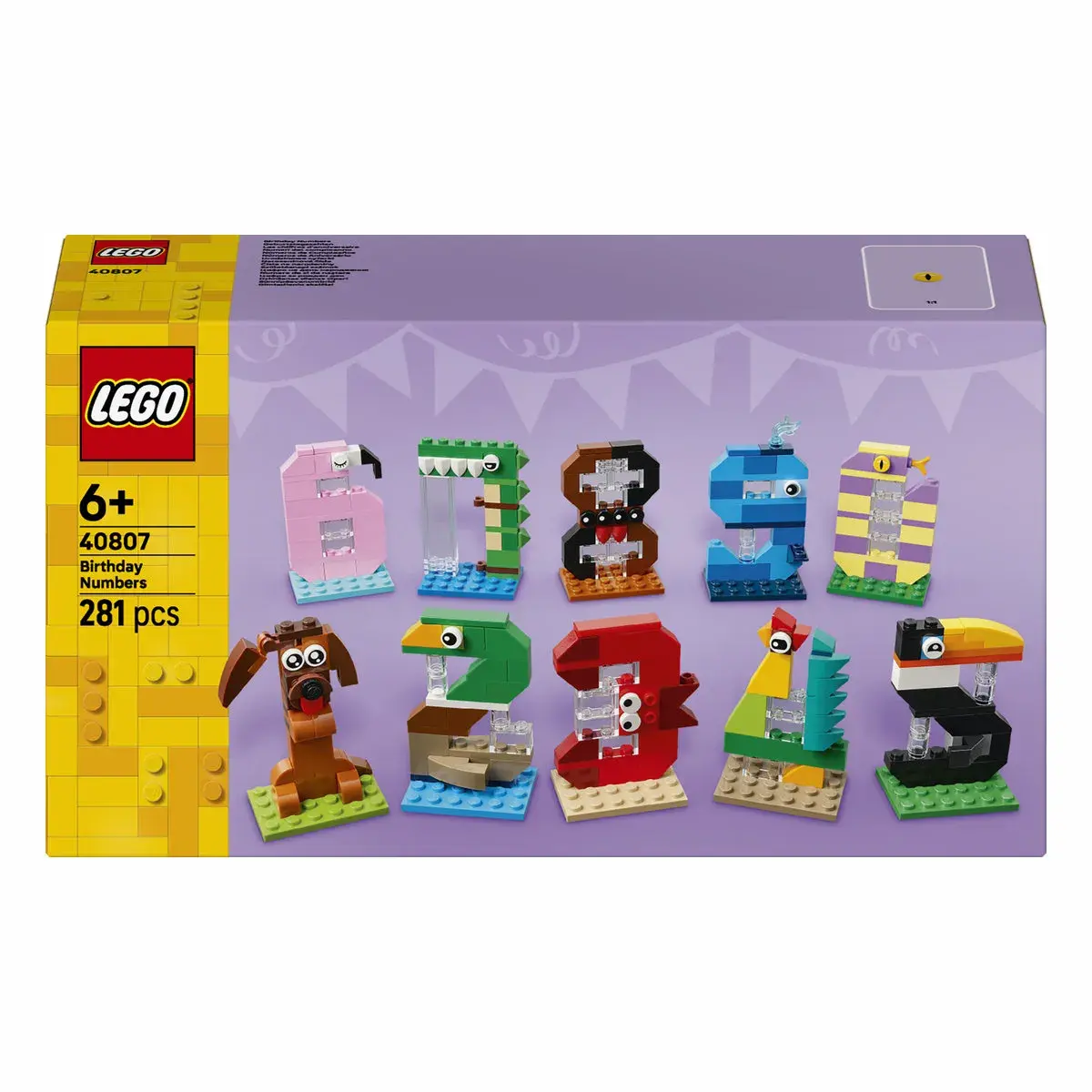 LEGO Iconic Цифри на день народження 40807