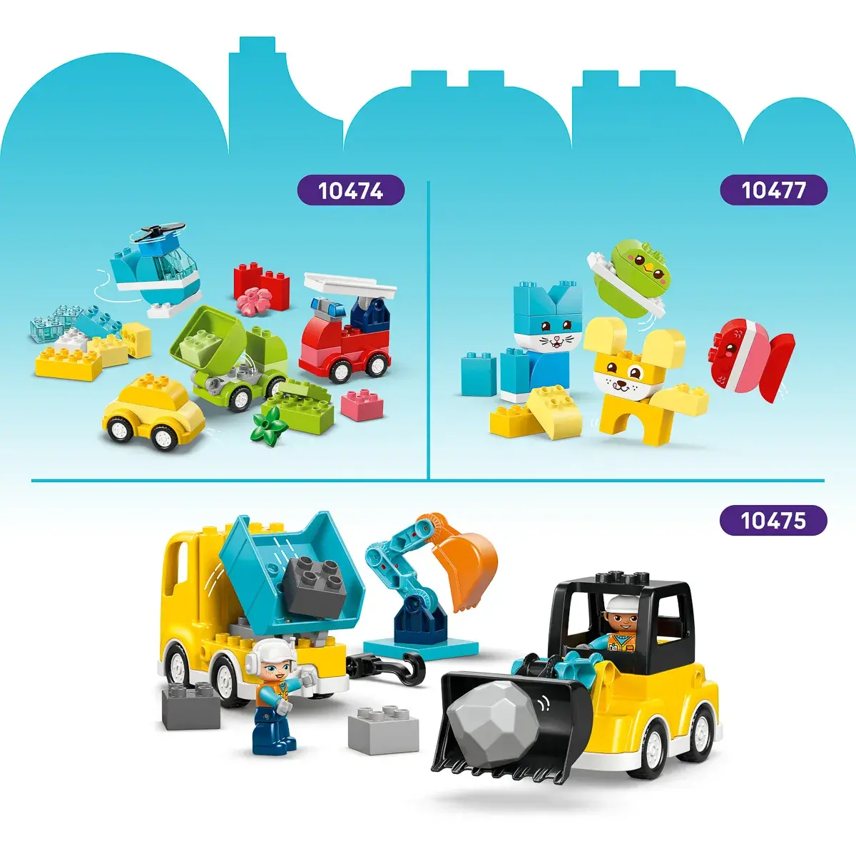 LEGO DUPLO Town Пожежна машина зі шлангом і пожежником 10473 — фото 2