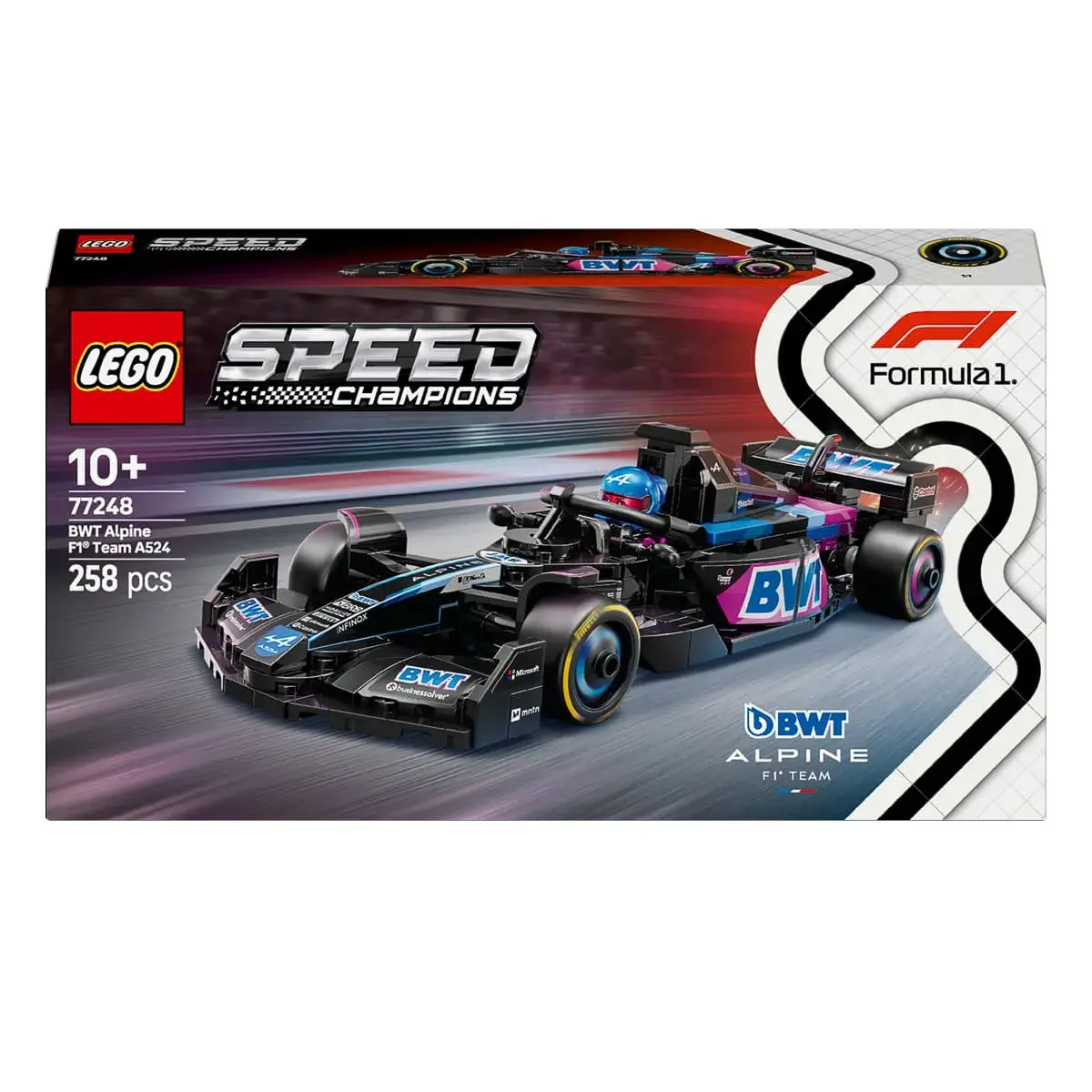 LEGO Speed Champions Автомобіль для перегонів BWT Alpine F1 Team A524 77248