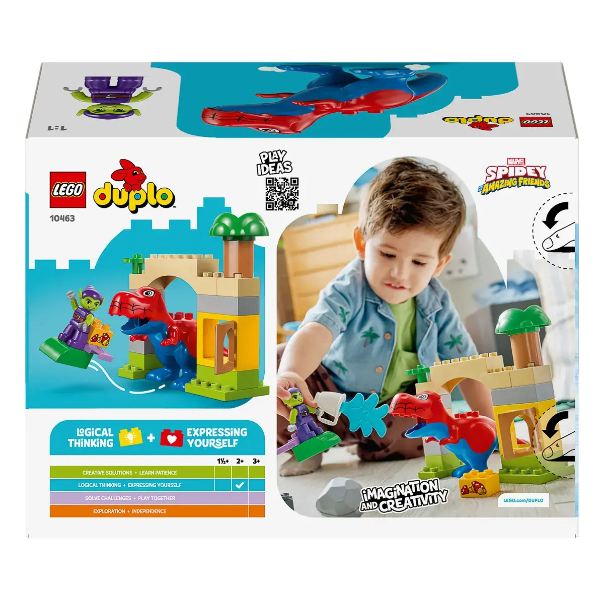 LEGO DUPLO Disney Динозавр Spidey-Rex проти Зеленого Гобліна 10463 — фото 8