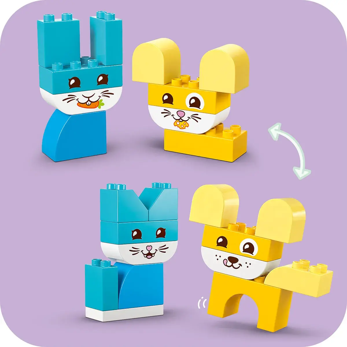LEGO DUPLO My First Чарівні творчі домашні улюбленці 3 в 1 10477 — фото 7