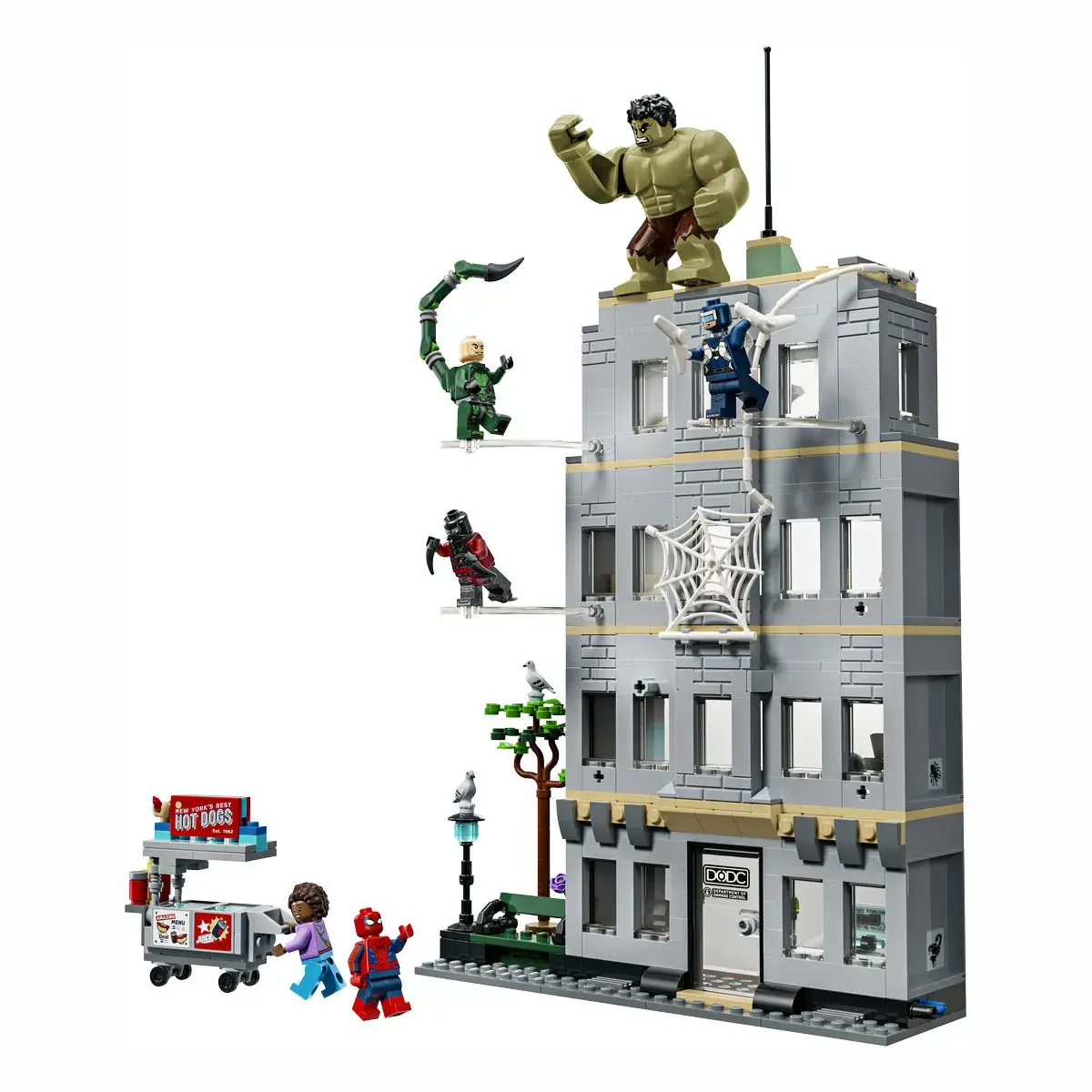 LEGO Super Heroes Marvel Епічна сутичка: Людина-павук проти Халка 76350 — фото 7