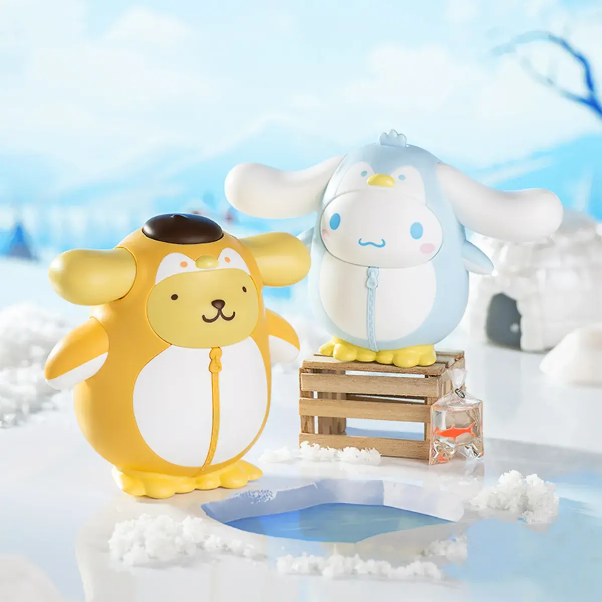Механічна іграшка-сюрприз Pop Top Sanrio Бал Пінгвінів (25WDL-001) — фото 7