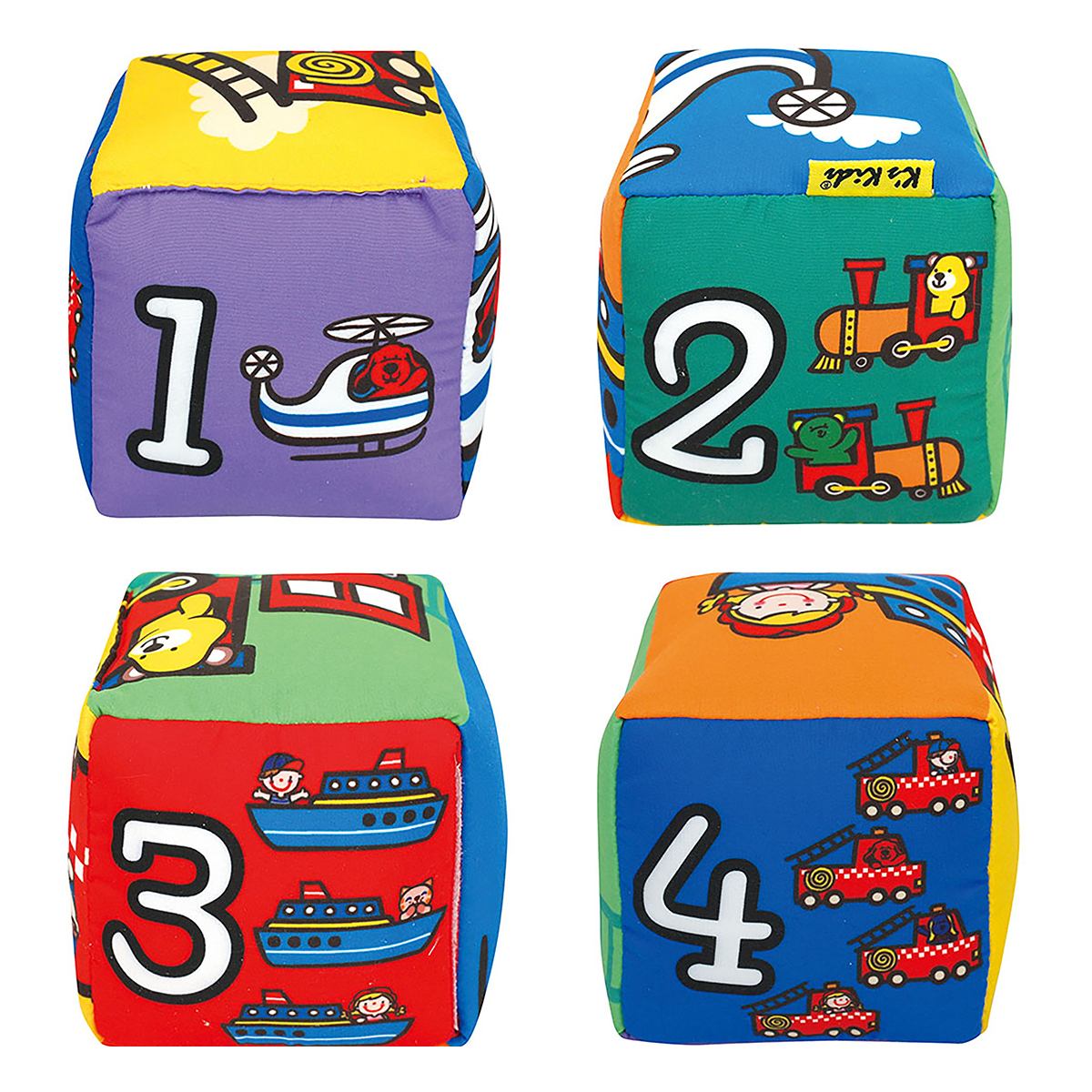 Кубики музичні K's Kids Транспорт, KA10756-GB