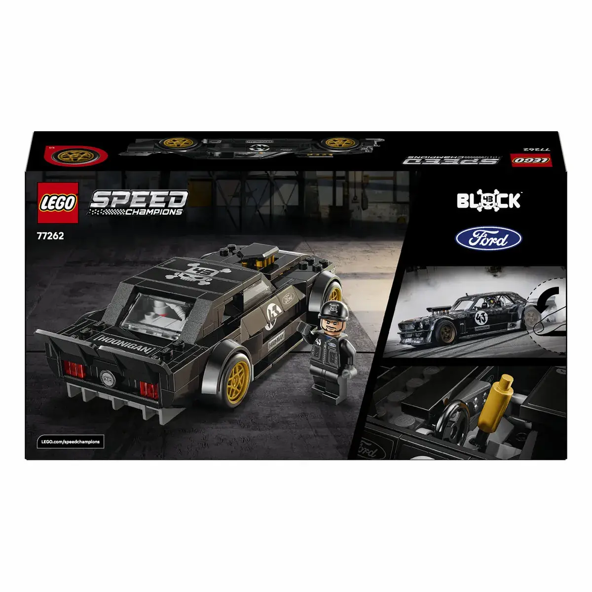 LEGO Speed Champions Ford Mustang Hoonicorn V1 '65 Ken Block 77262 — фото 8