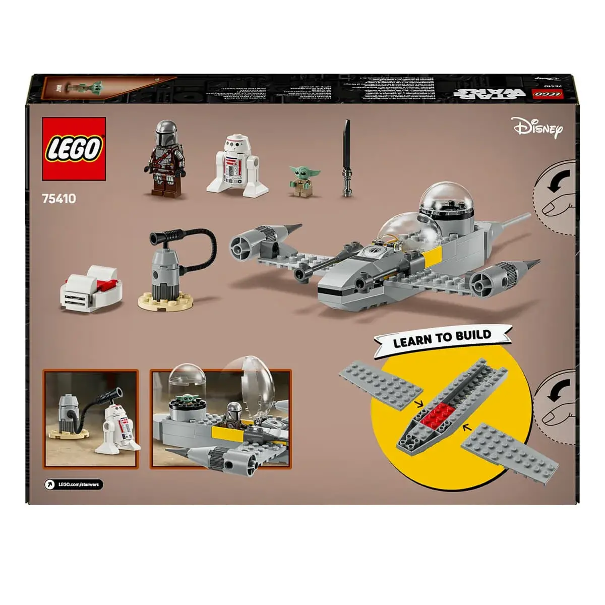 LEGO Star Wars Зірковий винищувач N-1 Мандо та Грогу 75410 — фото 5