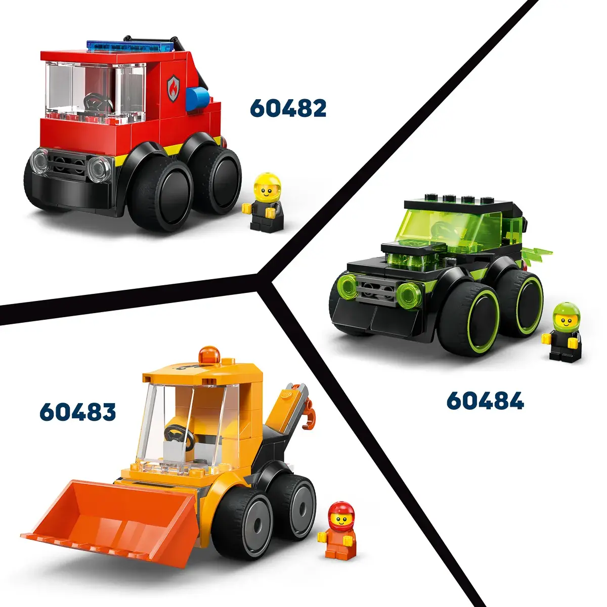 LEGO City Brick Rides Автівки — Поліцейська вантажівка 60481 — фото 3