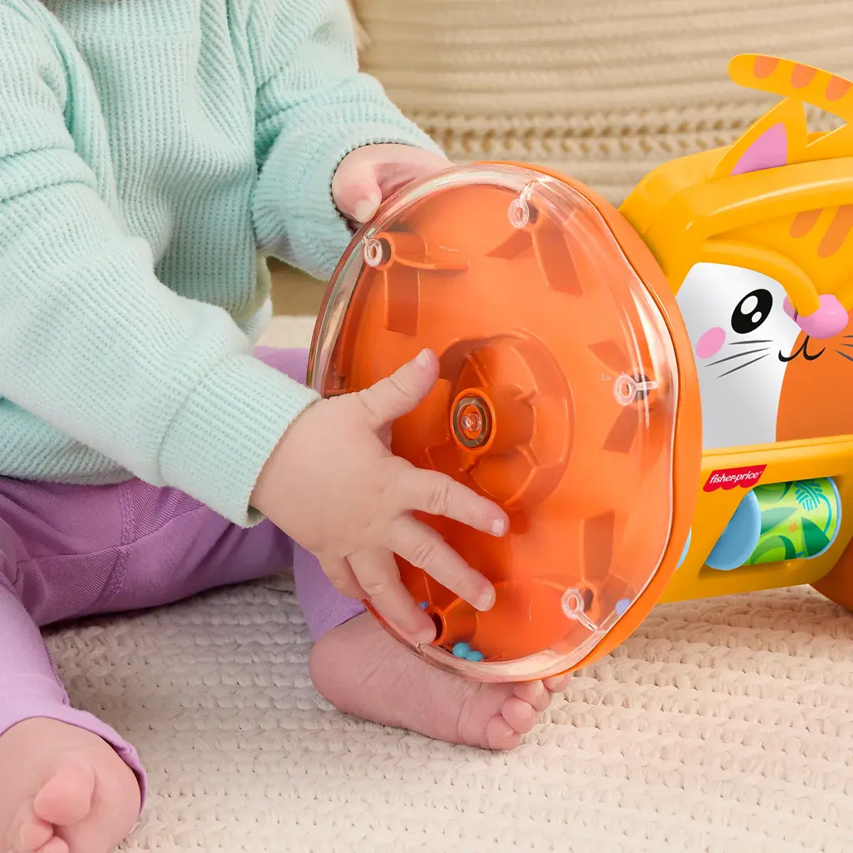 Іграшка-каталка Fisher-Price Активне кошеня (JLF98) — фото 4