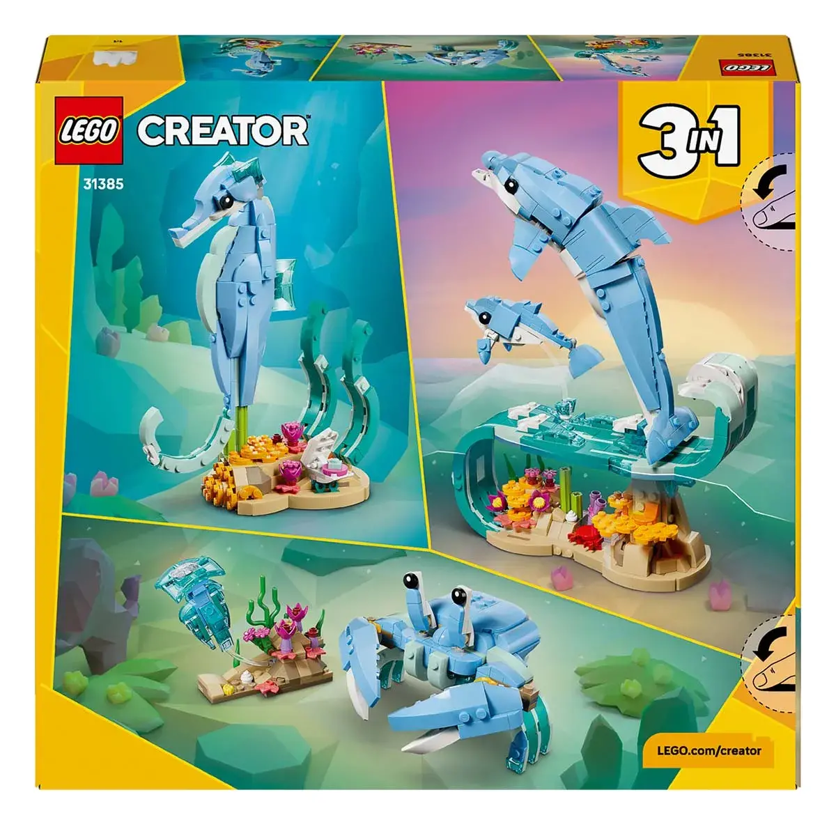 LEGO Creator Морські тварини: красиві дельфіни 31385 — фото 20