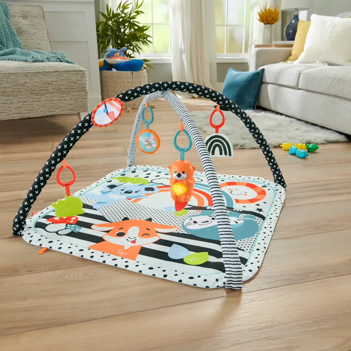 Килимок ігровий центр 3-в-1 Fisher-Price Веселі розваги (JMN72) — фото 3