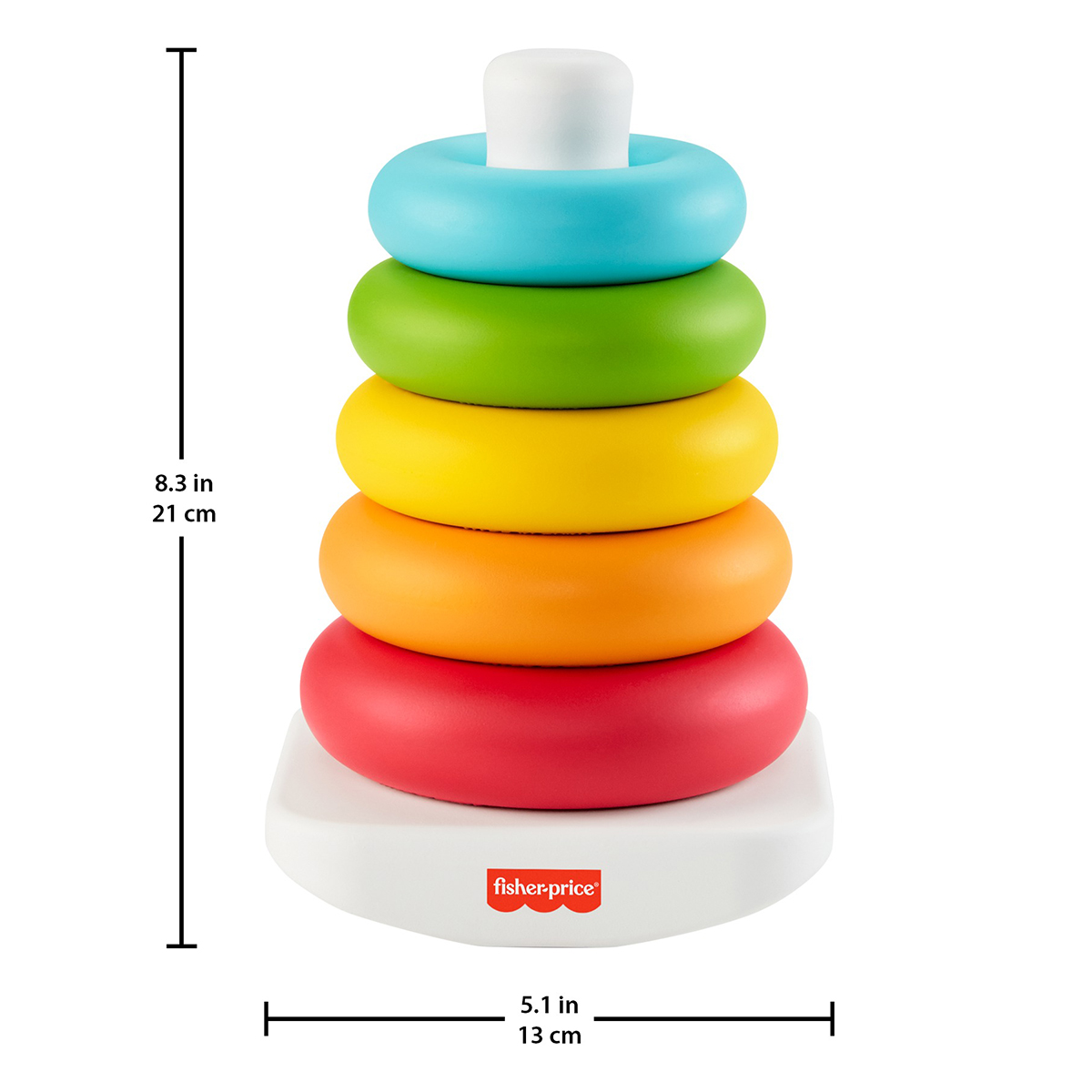 Пірамідка Fisher-Price з екоматеріалов, GRF09 — фото 4