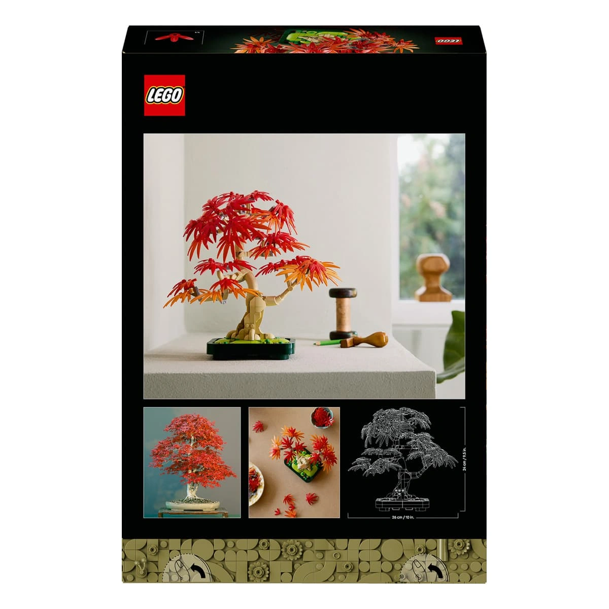 LEGO Botanical Collection Бонсай з японського червоного клена 10348 — фото 10