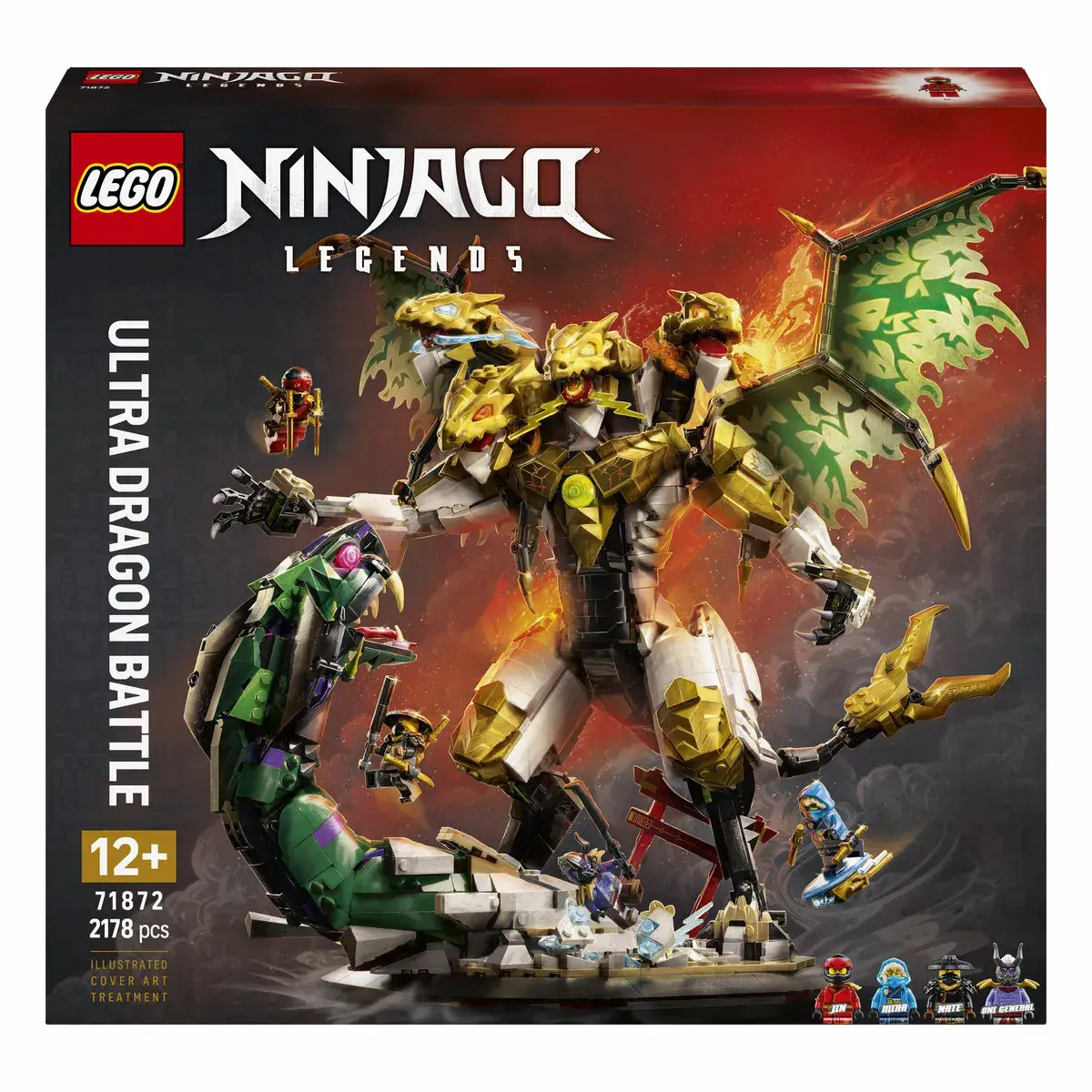 LEGO Ninjago Битва ультрадракона 71872