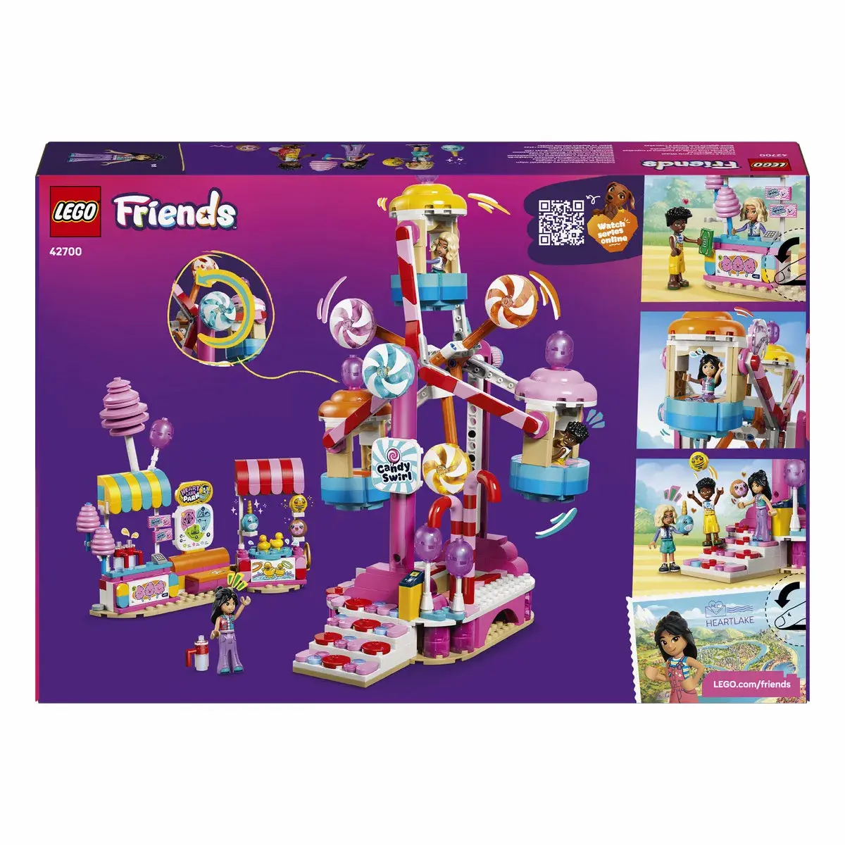 LEGO Friends Колесо огляду з цукерками та капкейками 42700 — фото 8
