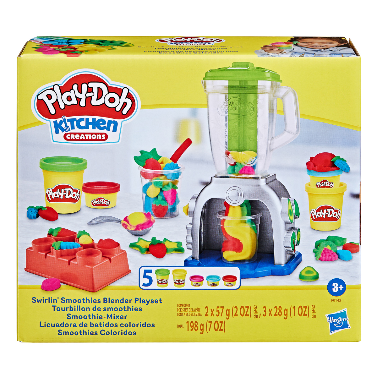 Набір для творчості із пластиліну Play-Doh Блендер та смузі, F9142
