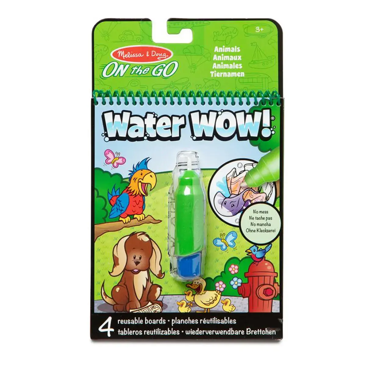 Водна розмальовка з ручкою Melissa & Doug Water Wow Тварини