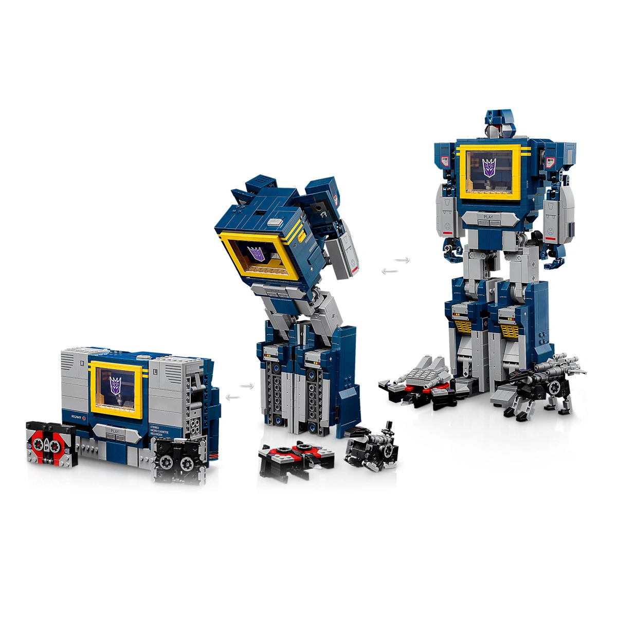 LEGO ICONS Transformers: Саундвейв 10358 — фото 19