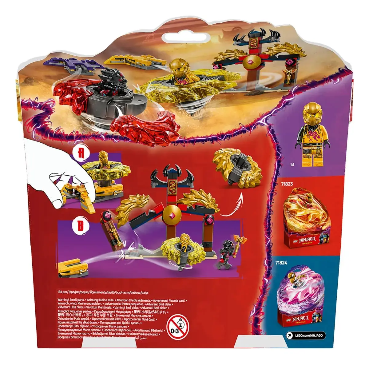 LEGO Ninjago Бойовий набір дракона спін-джитсу 71826 — фото 9