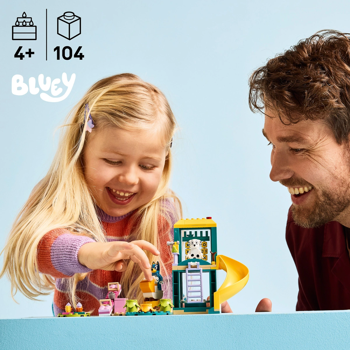 LEGO Bluey Веселощі з Блуї та Хлоєю на ігровому майданчику 11201 — фото 2
