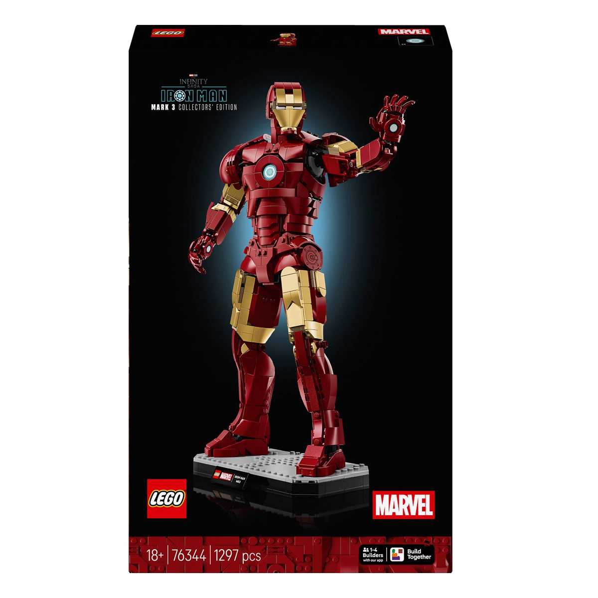 LEGO Super Heroes Marvel Залізна Людина в броні Mark 3. Колекційний набір 76344
