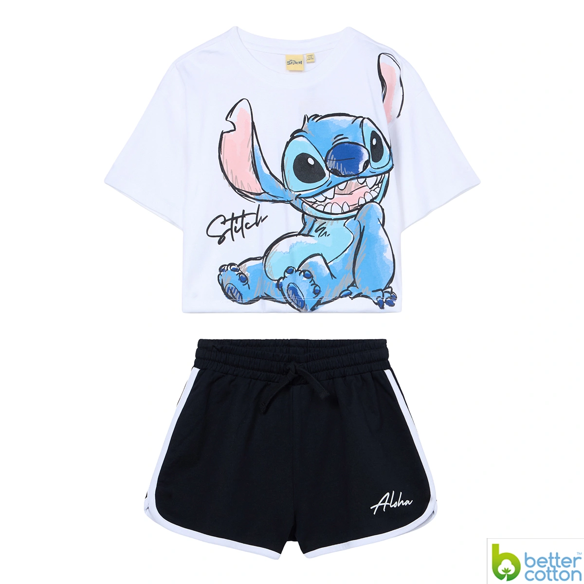 Комплект Blukids Better Cotton Футболка Шорти Lilo E Stitch (4520908)