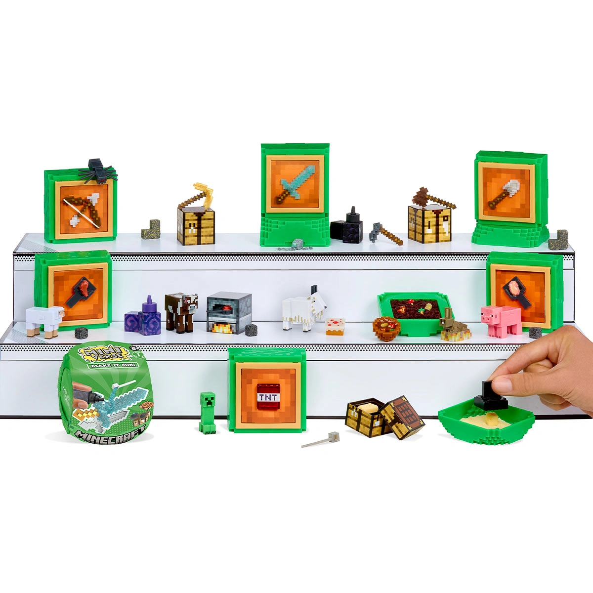 Набір-сюрприз MGA's Miniverse Mini Minecraft Створи піксельну пригоду (557272) — фото 8