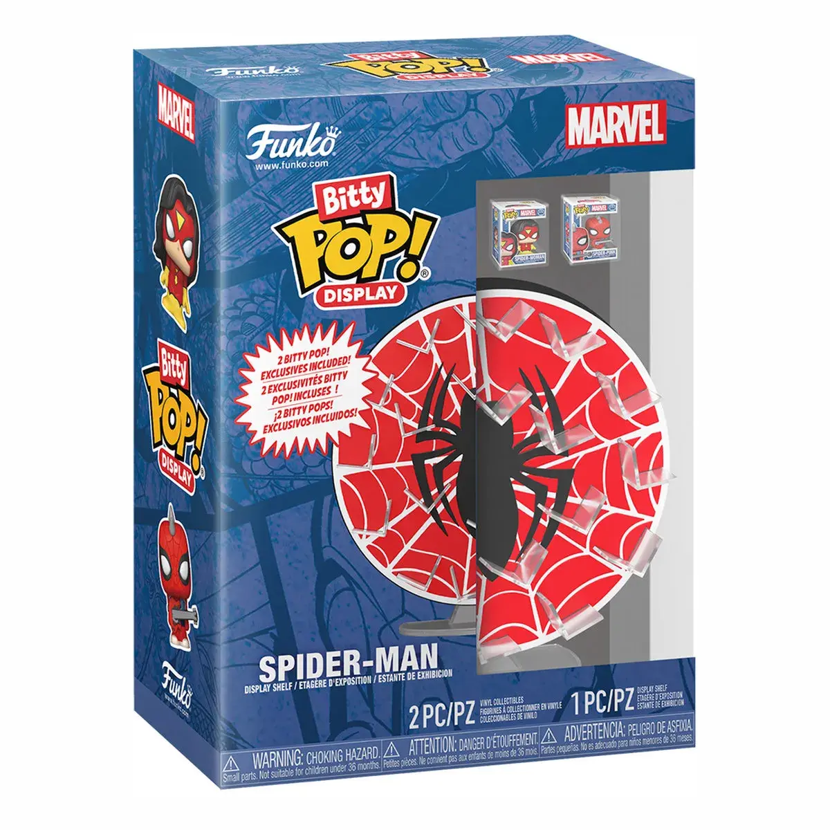 Дисплей для колекціонування Bitty Pор Marvel Людина-павук (85512)