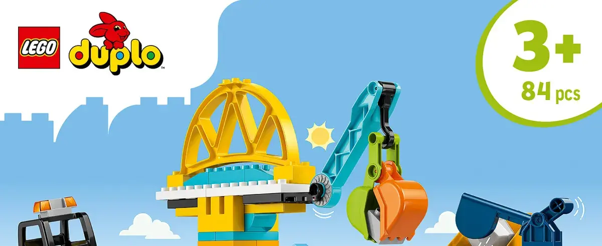 LEGO DUPLO Town 3-в-1 Будівельний майданчик і техніка 10476 — фото 2