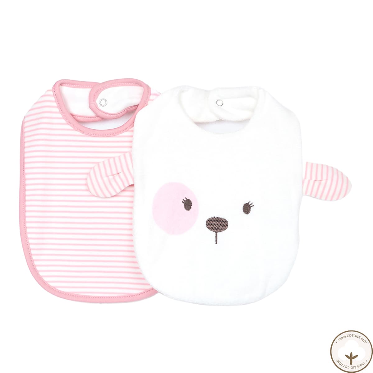 Набір слинявчиків Blukids Bio Cotton 6465247, 2 шт