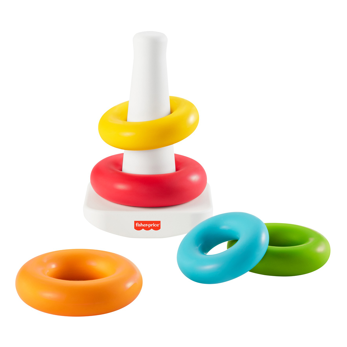Пірамідка Fisher-Price з екоматеріалов, GRF09 — фото 3