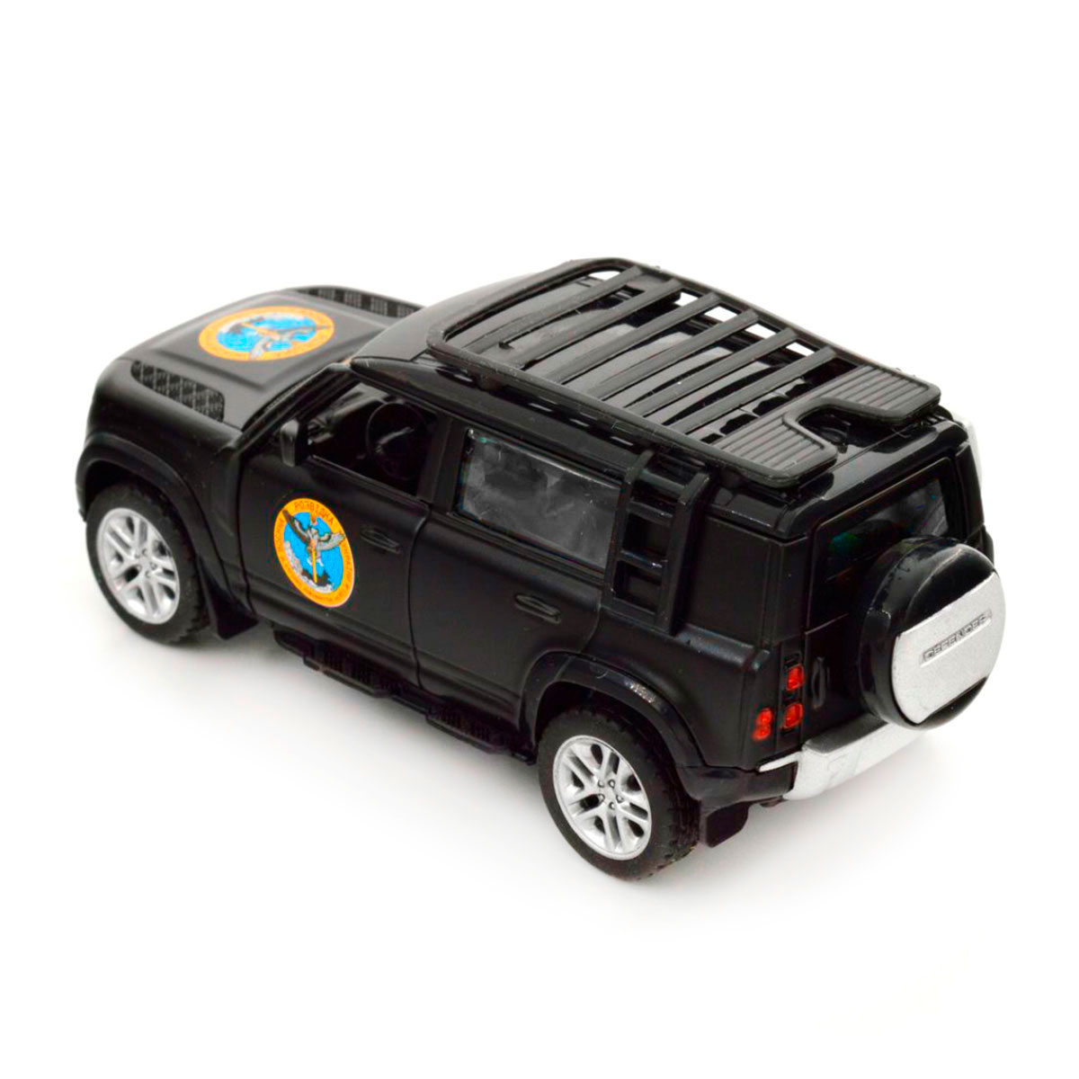 Колекційна модель TechnoDrive Шеврони Героїв Land Rover Defender 110 ГУР МО, 250364M — фото 4