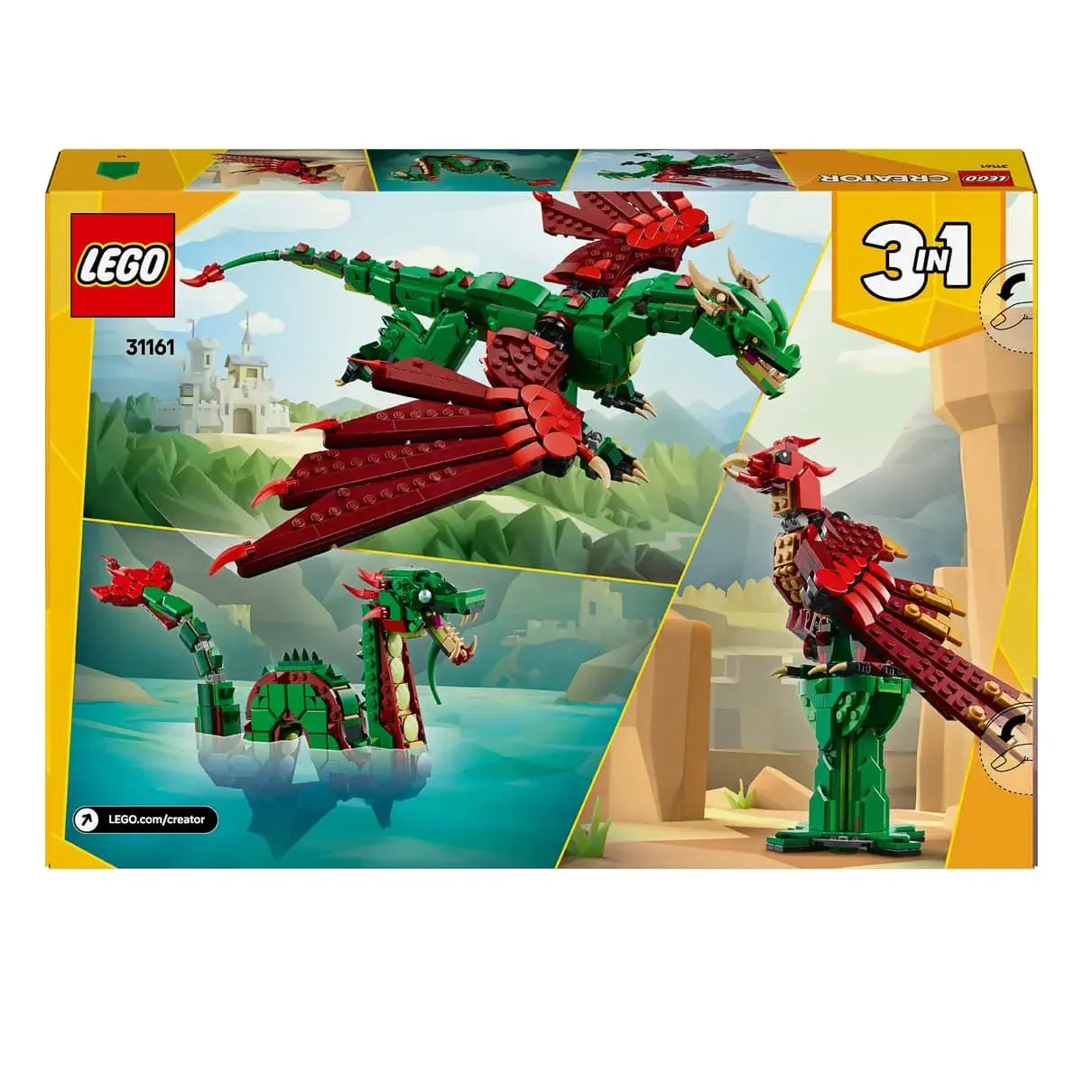 LEGO Creator Середньовічний дракон 31161 — фото 9