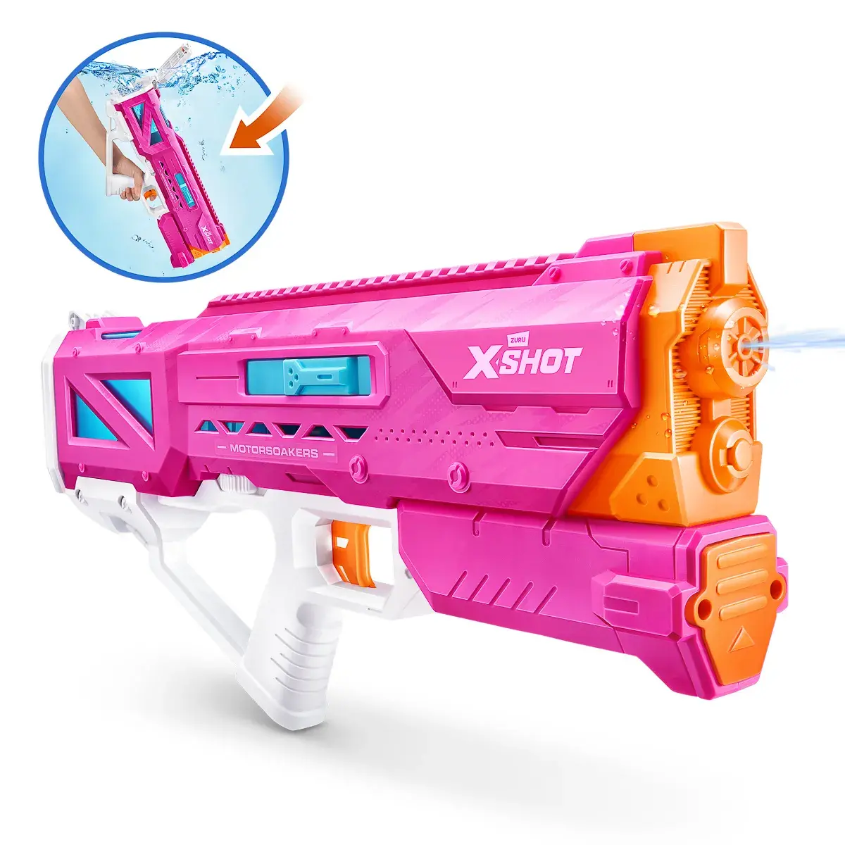 Водяний бластер Zuru X-Shot Fast Fill Small Motor Soaker (118174) — фото 4