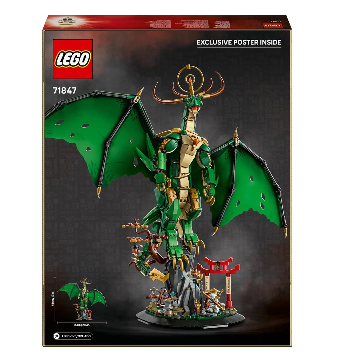 LEGO NINJAGO Вартовий дракон 71847 — фото 10