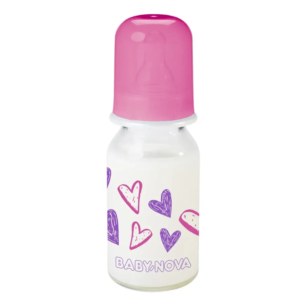 Пляшечка babynova Hearts 125 мл 44605-1
