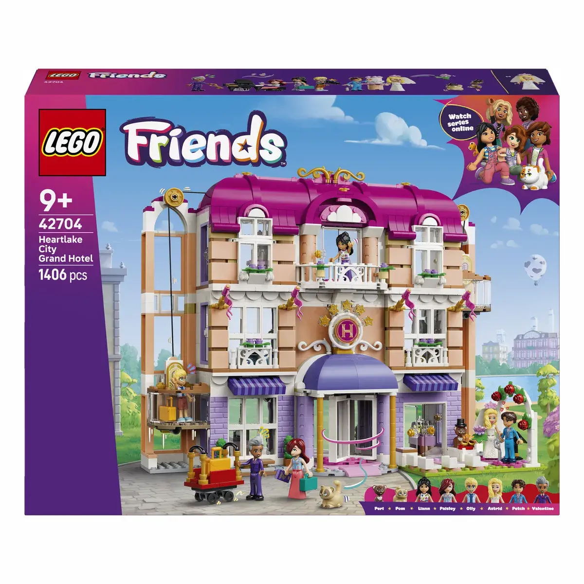 LEGO Friends Гранд-готель у Хартлейк-Сіті 42704