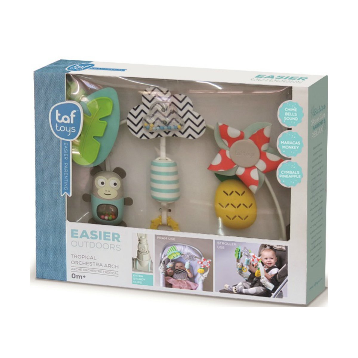 Дуга для коляски Taf Toys Тропічний оркестр, 12135