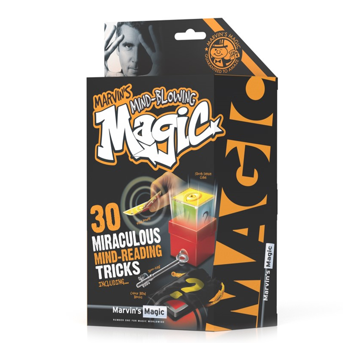 Набір з фокусами Marvin's Magic Marvin's magic 30 miraculous mind-reading tricks (укр), MMB5726
