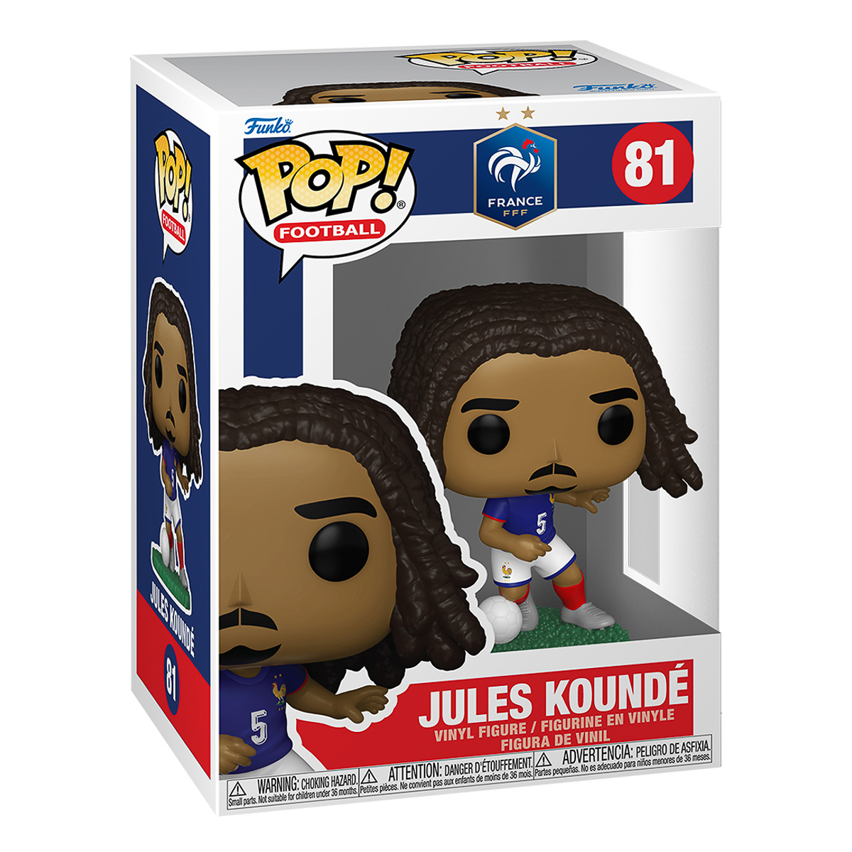 Фігурка Funko Pор Футбол Франція Жуль Кунде (92733)